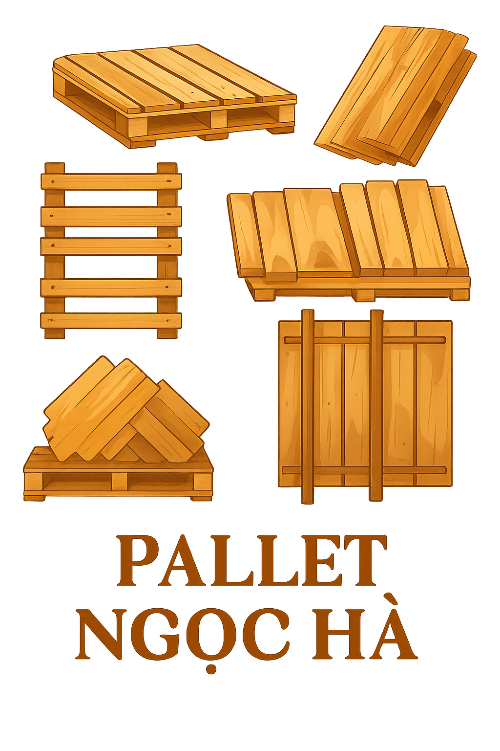 Pallet Gỗ Đã Qua Sử Dụng (đủ quy cách)