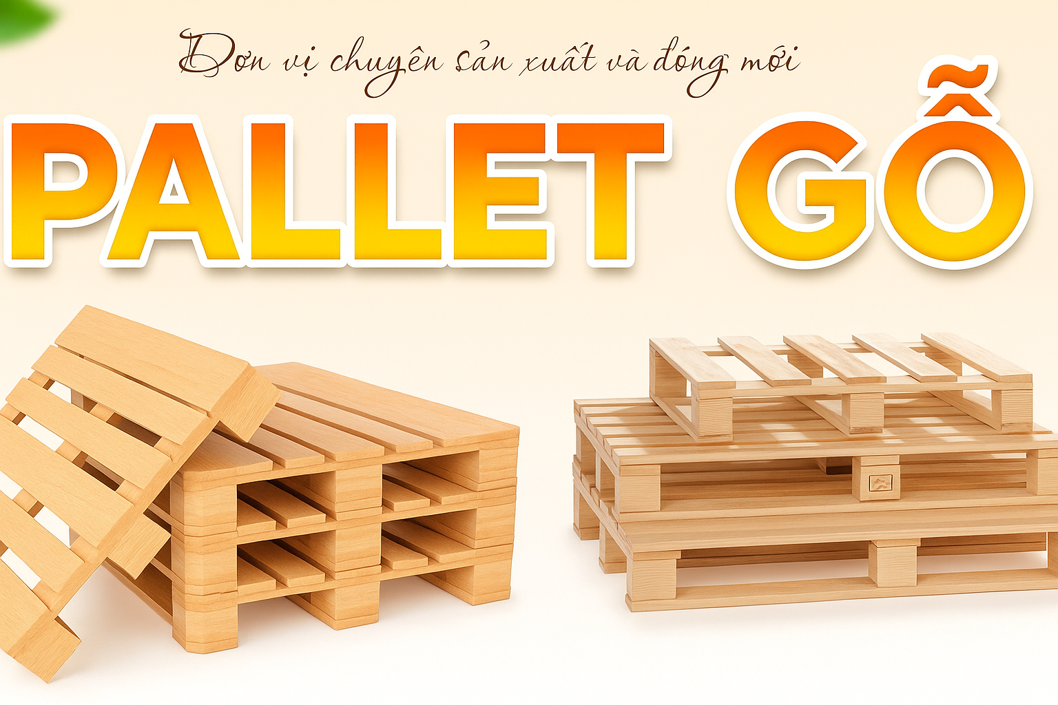 Pallet Gỗ Cho Nghành Điện Tử